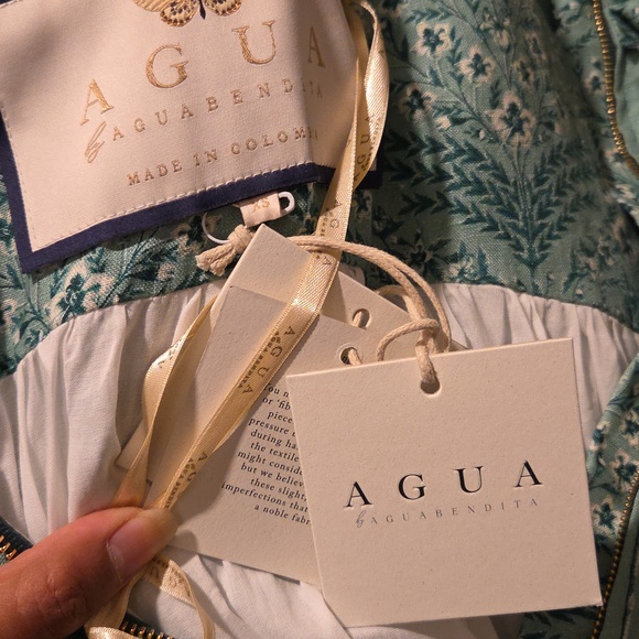 Agua By Agua Bendita - Barbara Ceiba Embroidered Linen Maxi Dress - Picture 3 of 3